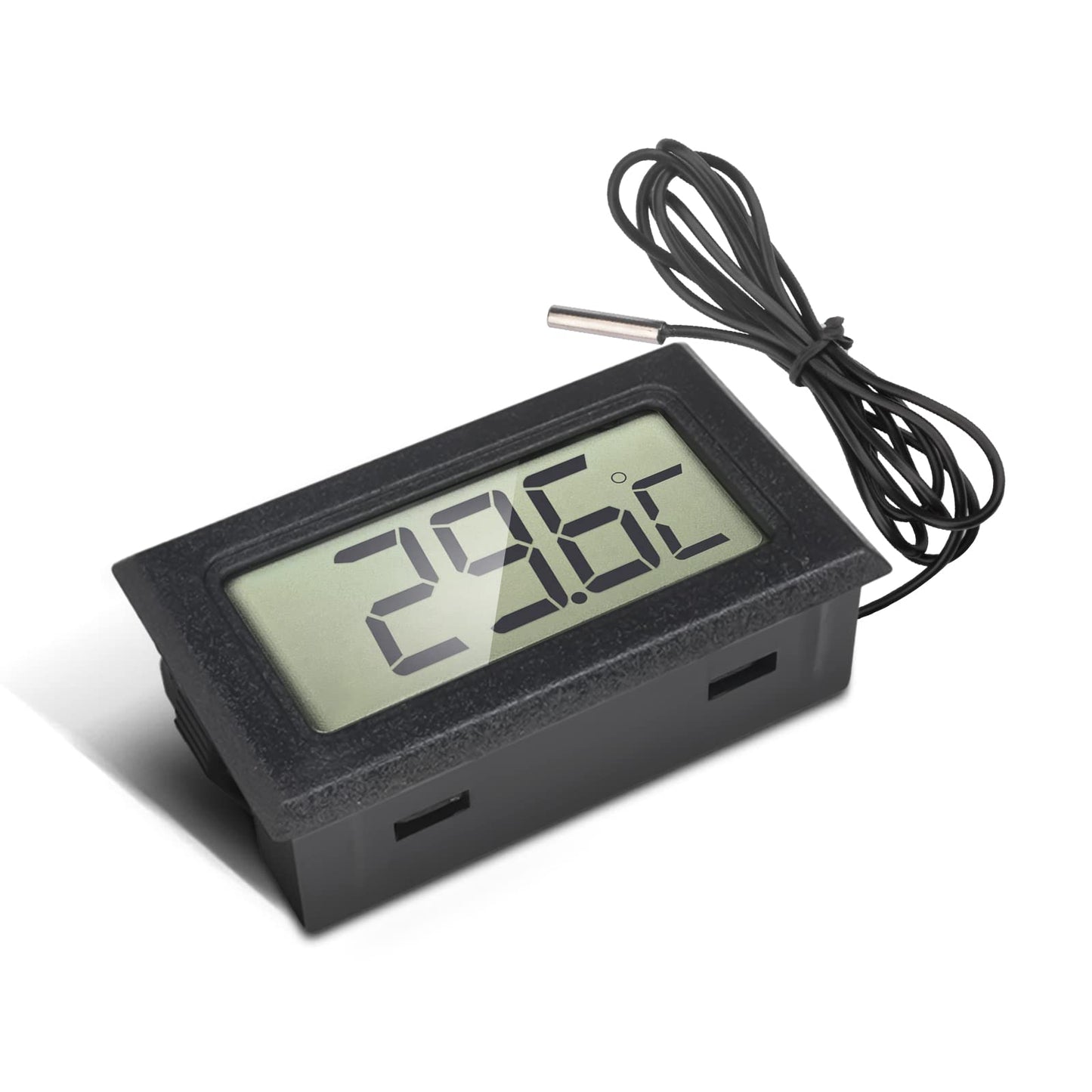 TPM-10 Digital LCD Temperature Gauge: Accurate Aquarium, Baby Bath, and Bathtub Thermometer
