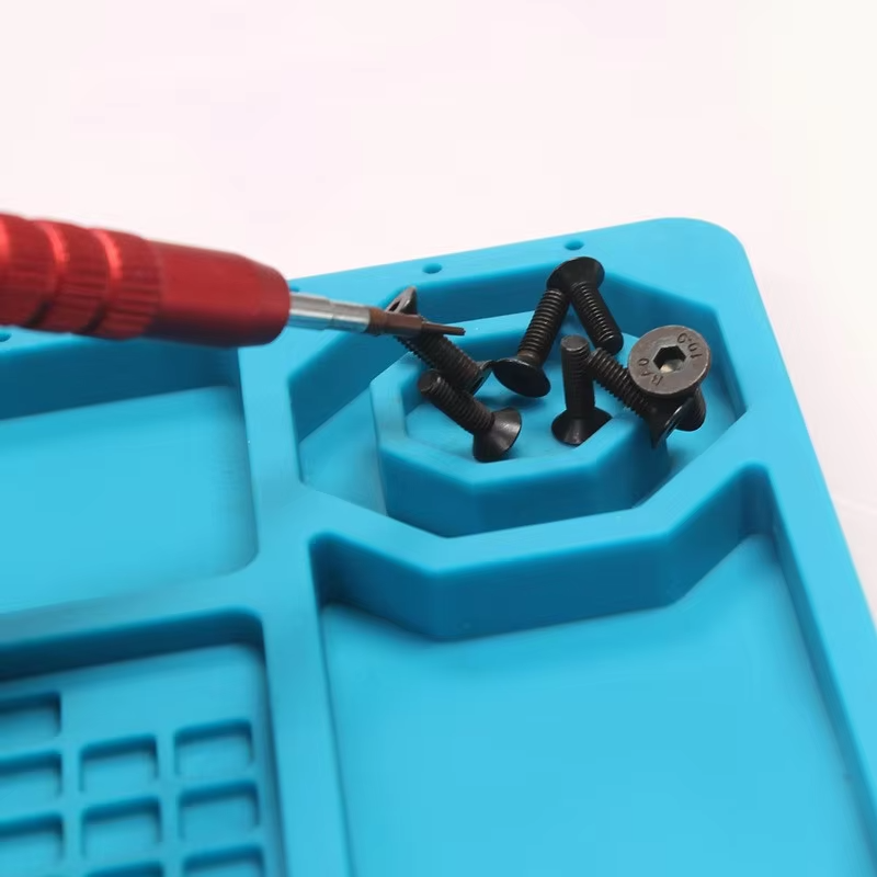 Silicon Repair Insulation Pad - Heat-Resistant Soldering Station