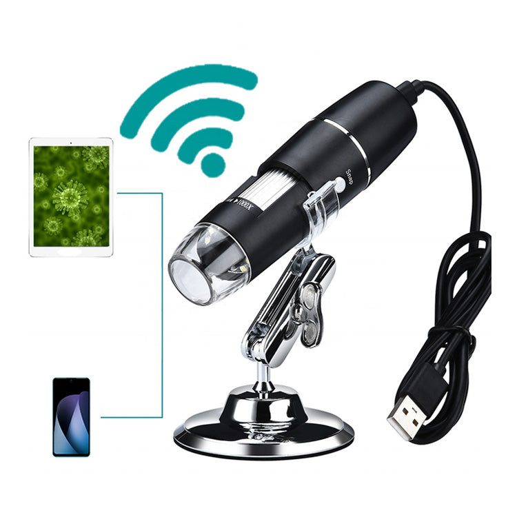 3 in 1 Digital Microscope 1600X - Wireless, iOS/Android Compatible