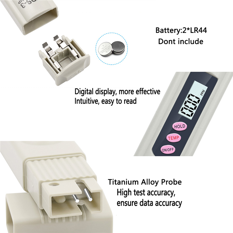 Digital TDS Meter - Water Quality Tester PPM Meter Pen for Drinking & Aquarium
