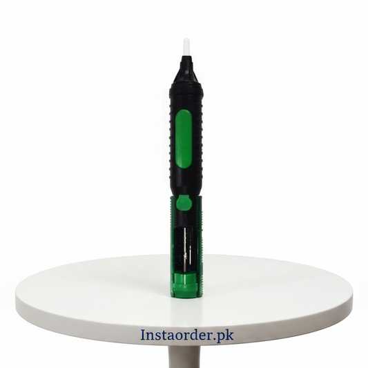Desoldering Pump Green+Black - Desoldering Pump | Professional Solder Sucker for PCB Component Removal