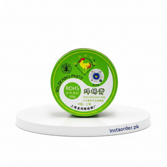 Green Paste 100 Gram - Soldering Flux Paste | Professional Solder Flux for PCB Repair and Rework