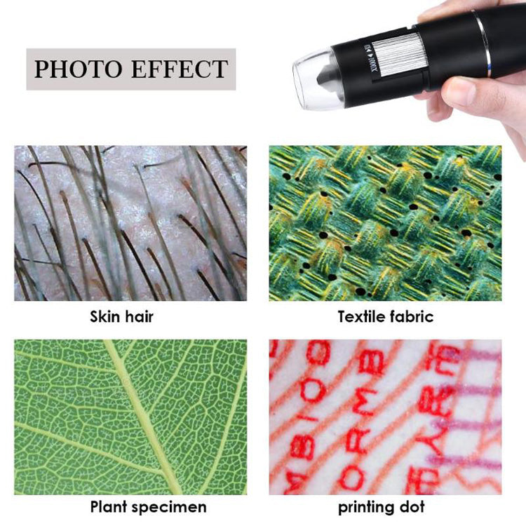 3 in 1 Digital Microscope 1600X -  Wireless, iOS/Android Compatible