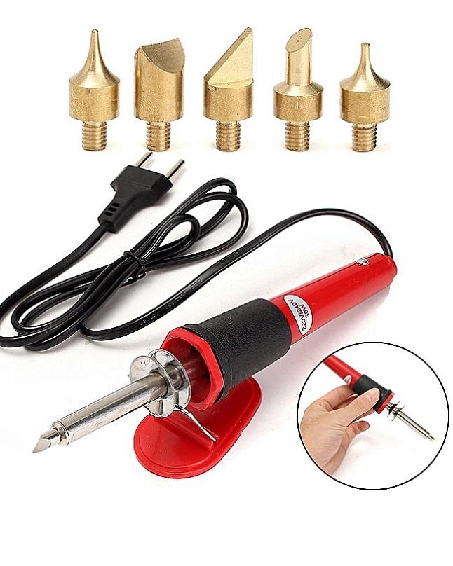 7-Piece Stencil Cutter & Professional Hobby Crafts Wood Burning Pen Kit + Soldering Iron Pencil Set for DIY and Artistic Projects + Wood Burning Pen Kit Set.