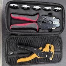 1128 CRIMPING AND WIRE STRIPPER SET