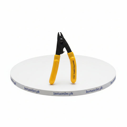 FS3 FIBER STRIPPING PLIER - Automatic Self-Adjusting Wire Stripper | Professional Cable Stripping Tool for Electricians