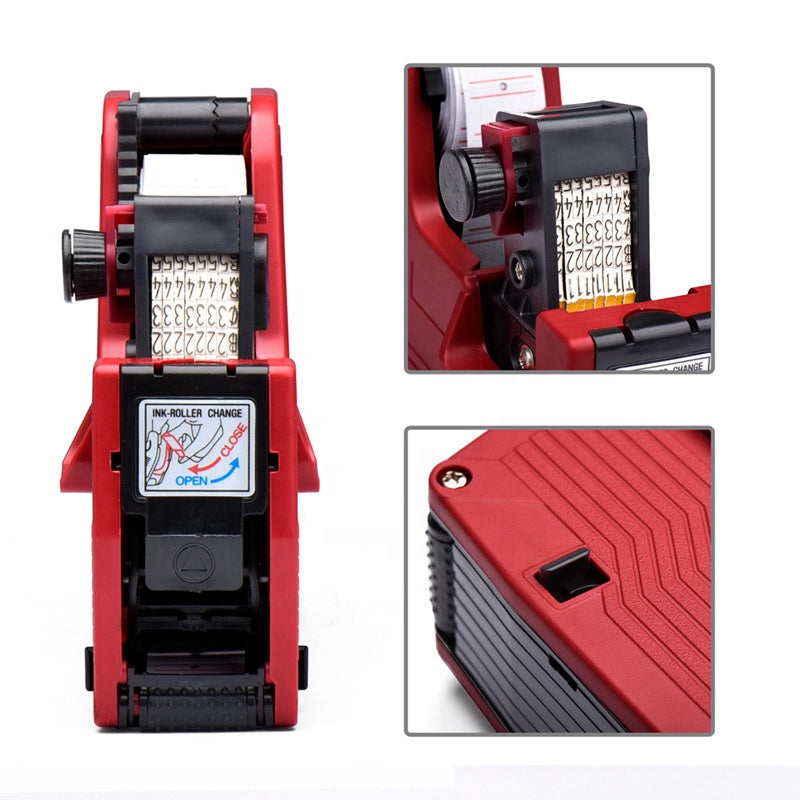 Handheld Price Label Gun - Barcode & Price Tag Tool for Retail