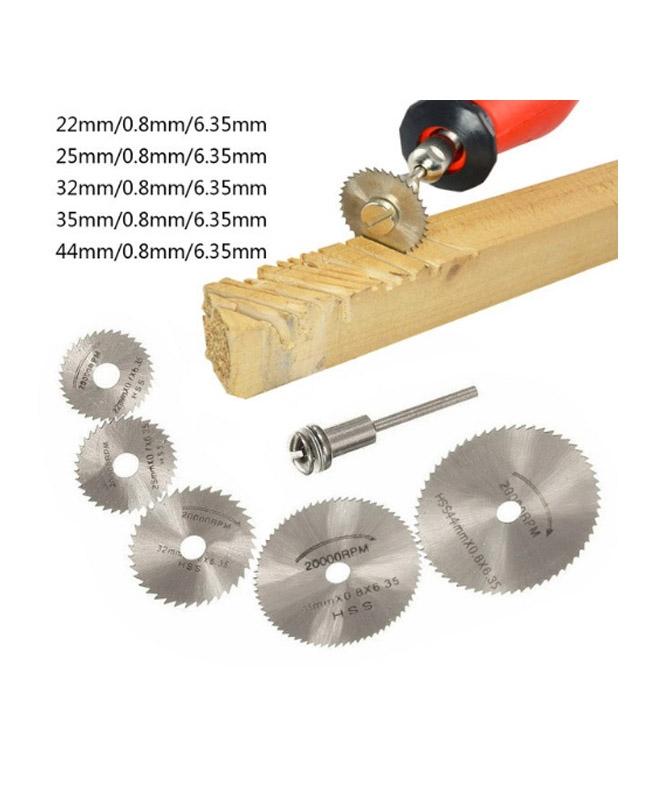 Mini Circular Saw Blades - Stainless Steel Cutting Discs for Rotary Tools