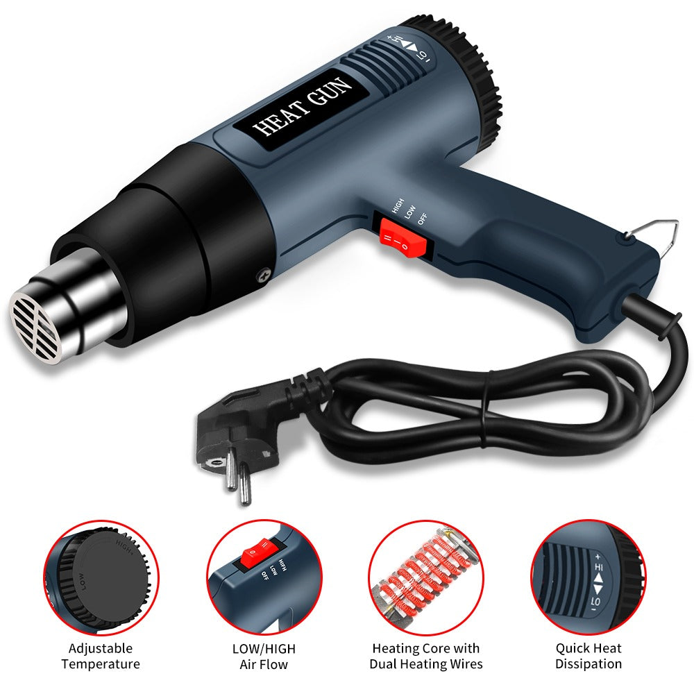 1800W Heat Gun – Dual Temperature Hot Air Gun
