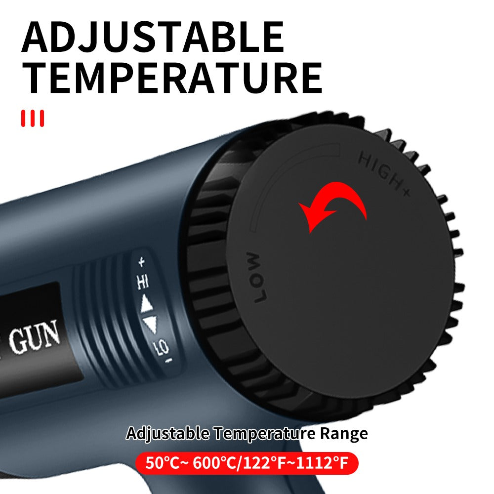 1800W Heat Gun – Dual Temperature Hot Air Gun