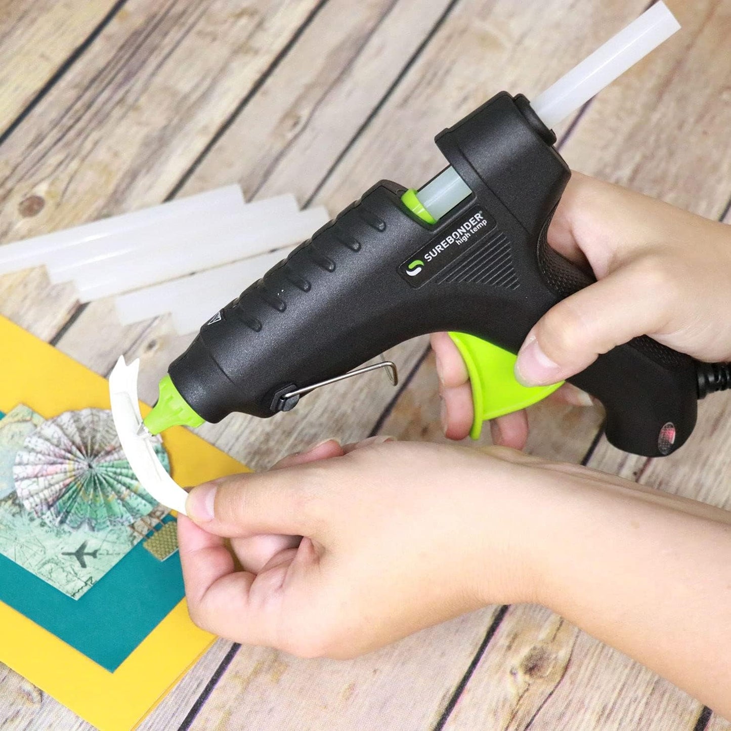100W Hot Melt Glue Gun with 11mm Glue Sticks